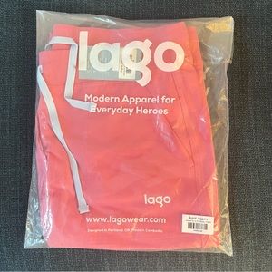 Lago Scrub Joggers in Rose (Pink)